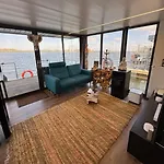 Tekne Exclusieve Houseboat La Mare 12 X 5 Meter Met Sauna En Hottup