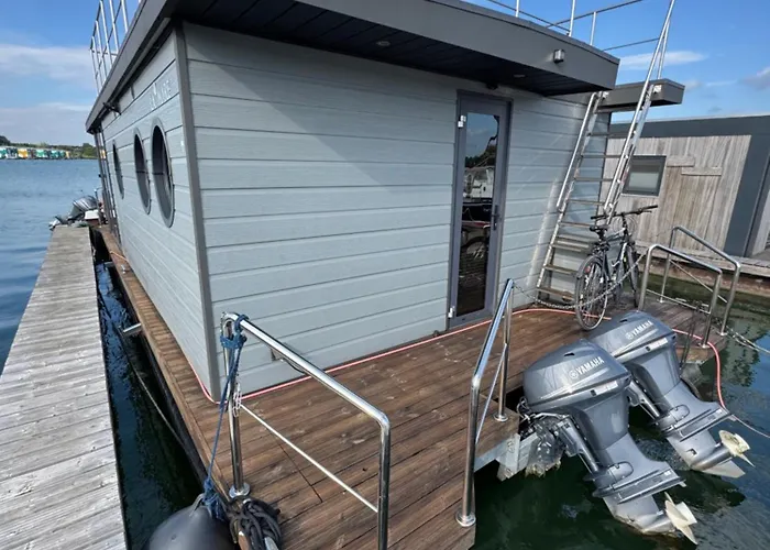 Exclusieve Houseboat La Mare 12 X 5 Meter Met Sauna *